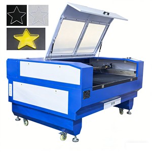 Automatic Switch Double Platform Small Laser Cutting Machine Camera For Advertising Crafts - Product Image 2