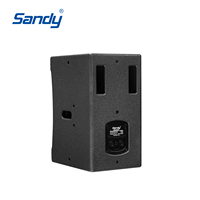 Haut-parleur passif Sandy Audio Karaoke 12 pouces, haut-parleur de cinéma maison, équipement sonore pleine gamme pour DJ/bar/chanté karaoké à domicile
