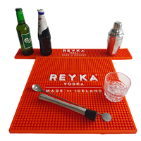Tapete de Servicio Personalizado, Ecológico, Reutilizable, de Silicona, Impermeable, Antiderrames, Grado Alimenticio, Grueso, para Restaurante