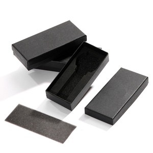 New Wholesale High Quality Watch Packaging <b>Box</b> <b>Black</b> Square Watch <b>Gift</b> <b>Box</b> Packaging <b>Box</b> Custom Logo - Product Image 3
