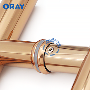 ओम फैक्टरी स्टेनलेस स्टील बाथरूम स्लाइडिंग ग्लास दरवाजा हैंडल होटल शॉवर रूम डोर हैंडल होटल शॉवर रूम डोर हैंडल - Product Image 3