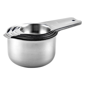 7-Pieces đo cup + 6-Pieces Đo muỗng thép không gỉ nấu ăn đo ly và Thìa bộ - Product Image 5