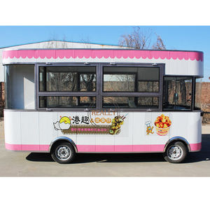 Camión de Comida Eléctrico OEM, Carrito de Café Móvil, Venta de Comida Rápida, Carrito para Centros Comerciales, Parques y Áreas de Juego - Product Image 4