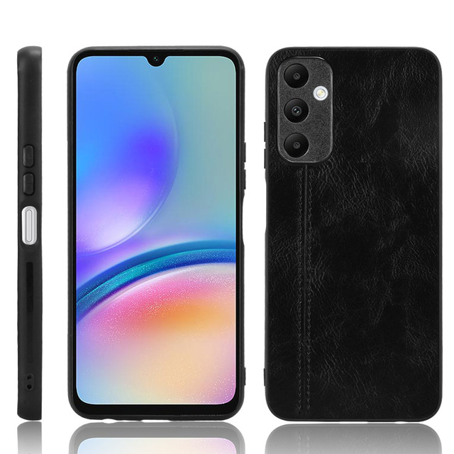 Lightweight Cowhide Pattern PU Leather Case Protective Phone Back Cover for Samsung Galaxy A05S 4G Back Cover