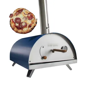 Warmfire 2022 Nieuwe Ontwerp Draagbare Mini Pellet Houtskool Grills Pizza Oven, Outdoor Hout Gestookte Pizza Ovens