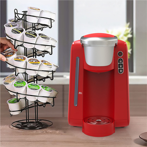 Machine à café <span class=keywords><strong>expresso</strong></span> à capsules <span class=keywords><strong>Keurig</strong></span> Kcup à pompe commerciale à service individuel 2 en 1 en Chine - Product Image 1