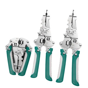 Elektrikçi kablo kesici tel striptizci beceri testleri için güçlü çok fonksiyonlu endüstriyel pense elektrikçiler için tavsiye - Product Image 1