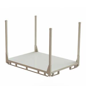 Contenedor de cesta de alambre plegable, malla de alambre apilable industrial, almacén de <span class=keywords><strong>metal</strong></span> - Product Image 4
