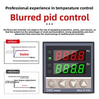 Yuanhuang REX-C100 entièrement automatique Intelligent ABS régulateur de température Thermostat à affichage numérique ODM industriel