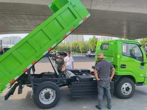 Camion à benne basculante électrique MAXUS 90Kwh batterie double charge rapide 40 minutes autonomie de <span class=keywords><strong>125</strong></span> milles Construction standard d'émissions Euro 6 - Product Image 3