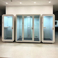 Location de cabine de karaoké assez d'espace cabine insonorisée pod bureau bricolage cabine vocale portable