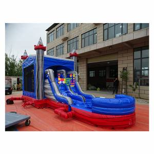 Juego Inflable Acuático para Adultos, Colorido y Popular, Combo de <span class=keywords><strong>Piscina</strong></span> y Brincolín para <span class=keywords><strong>Alquiler</strong></span> Comercial - Product Image 5