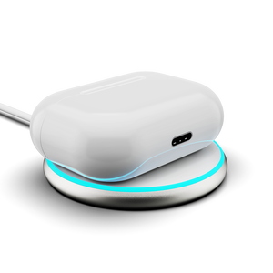 Mini chargeur magnétique sans fil circulaire 15W, station de charge rapide avec <span class=keywords><strong>c</strong></span>âble <span class=keywords><strong>USB</strong></span> <span class=keywords><strong>C</strong></span> pour smartphones - Product Image 4