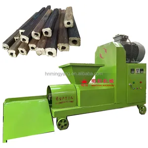 Agro Waste Rice Hull Straw Pinikay Maker Automatic Biomass Briquetting Machine for Charcoal Making