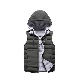 Oem 2025 Chaud Photographie Pêche Rétro Cargo Work <span class=keywords><strong>Compression</strong></span> Utilitaire Gilet Matelassé Noir Gilet pour Hommes Manches Courtes - Product Image 3