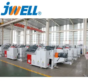 JWELL PVC plastic door frame, window frame, wall panel extrusion production line