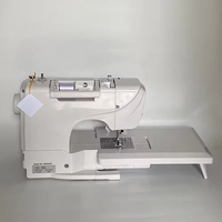 Machine à broder automatique professionnelle de petite taille pour usage domestique, composant moteur principal, pied marcheur plat, fer à repasser