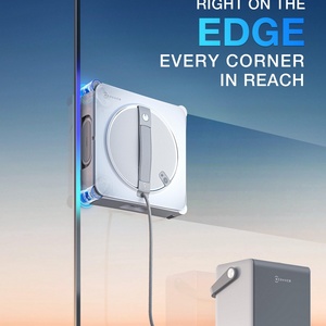 ECOVACS WINBOTW2S OMNI Nettoyeur de vitres intelligent à ultrasons avec système de protection, électrique, entièrement automatique, sans balais, pour usage domestique - Product Image 2