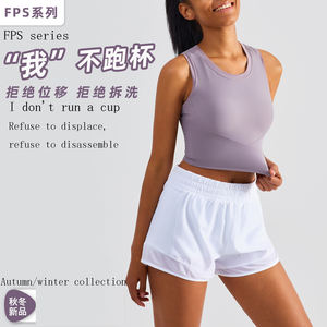 Sujetador de Yoga Lulu de Otoño/Invierno 2025 para mujer, ropa interior deportiva de talla XL con patrón impreso de copa fija para correr en el gimnasio - Product Image 2