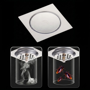 Desagüe de Piso para Baño de Acero Inoxidable Moderno, de Fabricación Profesional, Anti-Obstrucciones, Drenaje Rápido con Prevención de Reflujo - Product Image 6