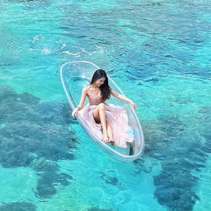 <span class=keywords><strong>Kayak</strong></span> Transparente a <span class=keywords><strong>Precio</strong></span> de Fábrica, Canoa Transparente con Fondo Transparente para 2~3 Personas, Kayaks Transparentes para Turismo con Accesorios Gratuitos - Product Image 3