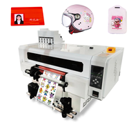 Nouveau Funsun A3 One Pass UV 302 & 303 Machine d'imprimante UV à plat 60cm imprimante UV DTF imprimante à jet d'encre à passage unique imprimante à plat