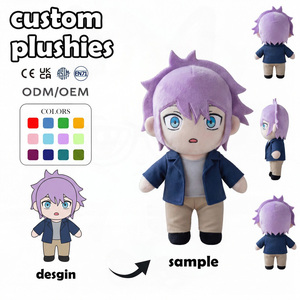 <span class=keywords><strong>Muñeco</strong></span> de Peluche Personalizado OEM/ODM, Lindos Personajes de Múltiples Vistas, Personajes de Anime Personalizados, Pulpo Reversible, Lote de Muñecos de Trapo Personalizados - Product Image 1