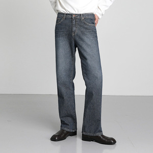 2025 élégant bouton Fly Mens Jeans traditionnel Denim rétro charme pour les amoureux du patrimoine - Product Image 3