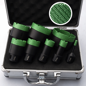 Forets diamantés brasés sous vide, forets diamantés M14 6 mm-150 mm, couronnes diamantées de qualité européenne pour carreaux de céramique - Product Image 5