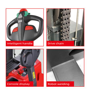 नोबललिफ्ट 2 टन पैदल चलने मैनुअल फोर्कलिफ्ट पैलेट अर्ध इलेक्ट्रिक स्टेकर स्टेकर स्टेकर - Product Image 3