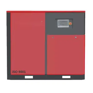 Equipamentos industriais silenciosos sem óleo 5.5kw 7.5kw 11kw 15kw parafuso compressor de ar com tanque de ar e secador montado