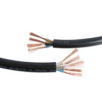 Kabel Listrik Tembaga Murni Karet H07RN-F Tahan Air Buatan Pabrik Berkualitas Tinggi Tegangan Terukur 450/750V