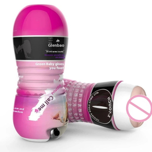 도매 TPE 질 자위기구 섹스토이 역방향 모델 윈드 플레인 컵 수동 페니스 운동 자위기구 남성용 진동기 - Product Image 3