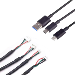 <span class=keywords><strong>USB</strong></span> A/Loại C/Micro <span class=keywords><strong>USB</strong></span> để JST cáp 4P 5pjst nối 0.3m chiều dài cho máy ảnh sử dụng PVC Áo khoác bện che chắn cho truyền dữ liệu - Product Image 4