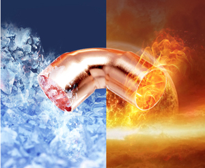 ข้อต่อท่อทองแดง90องศาสำหรับทำความเย็น - Product Image 4