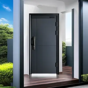 Pantalla de seguridad de puerta de estilo americano de alta calidad Material de acero galvanizado conjunto de puertas