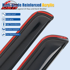 Viseras para Ventanas Laterales para Toyota Tundra Crewmax Cab, Modelos 07-21, Deflectores de Aire - Product Image 4