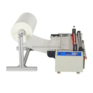 Full Auto Eva Foam Cutting Plastic Bag Punching Heat Sealing Machine Roll To Sheet Aluminium Foil Pet Film Pvc Cutter Machine