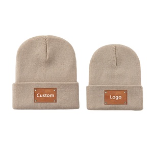 Mũ len cá sấu, mũ len mùa đông, mũ len dệt kim có logo tùy chỉnh, mũ len ngắn, mũ len cá sấu có nhãn hiệu riêng bán sỉ - Product Image 1