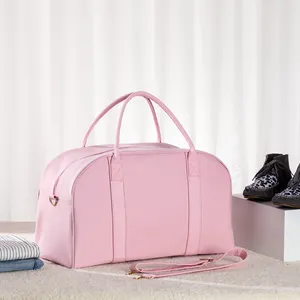 Горячая Распродажа, высокое качество, розовый, для путешествий, спортзала, Спортивная холщовая спортивная сумка с молнией