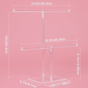 <span class=keywords><strong>2</strong></span> टियर क्लियर ऐक्रेलिक ज्वर के लिए <span class=keywords><strong>2</strong></span> टियर क्लियर ऐक्रेलिक ज्वेलरी डिस्प्ले आयोजक - Product Image 5