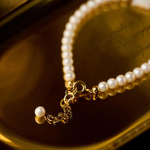 Zhuji White Butterfly Shell Bracelet Freshwater <b>Pearl</b> with Layered Design Popular Xiaohongshu Fashion <b>Pendants</b> & Charms - Product Image 4