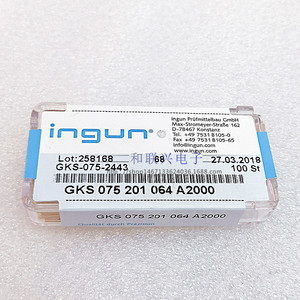 Sonda de Prueba Ingun Gks 075 201 064 A2000 75mil con Punta Recta para Piezas de Instrumentos - Product Image 1