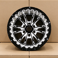 Jantes forgées concaves profondes sur mesure 2 ou 3 pièces, vente directe usine, jantes en alliage forgé multi-rayons à face usinée pour voitures particulières