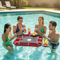 Nouvelle arrivée : table de jeu flottante, table de mahjong sur l'eau, table de poker moderne pour le divertissement