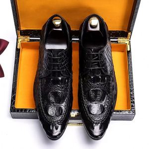 Mocassins à pampilles pour homme, en cuir véritable, à enfiler, pour occasions formelles et professionnelles - Product Image 3