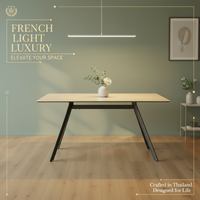 Mueble de Hogar Extensible y Plegable, Moderno, de Lujo, con Cubierta de Cerámica Rectangular Delgada y Patas de Acero Inoxidable, Ecológico