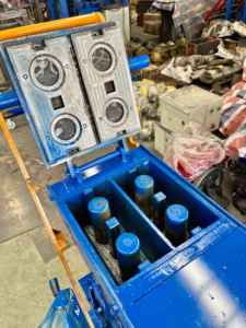 Xách tay bùn gạch Máy làm đất sét gạch máy nén Trái Đất khối máy mini bê tông nhà máy - Product Image 3