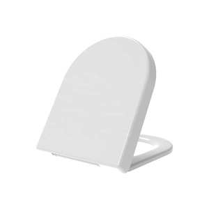 Sunten SU004 Venta caliente <span class=keywords><strong>Universal</strong></span> en forma de D de cierre suave Duroplast <span class=keywords><strong>Tapa</strong></span> de asiento de inodoro - Product Image 2