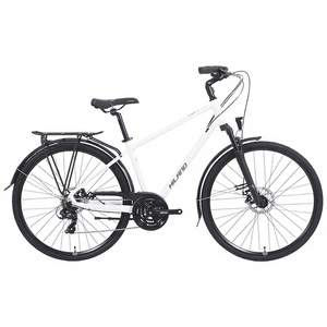 26 Inch Single Speed City <b>Bike</b> Aluminum Alloy <b>Frame</b> Disc Brake Urban Commuter Bicycle for Women and Unisex - Product Image 4